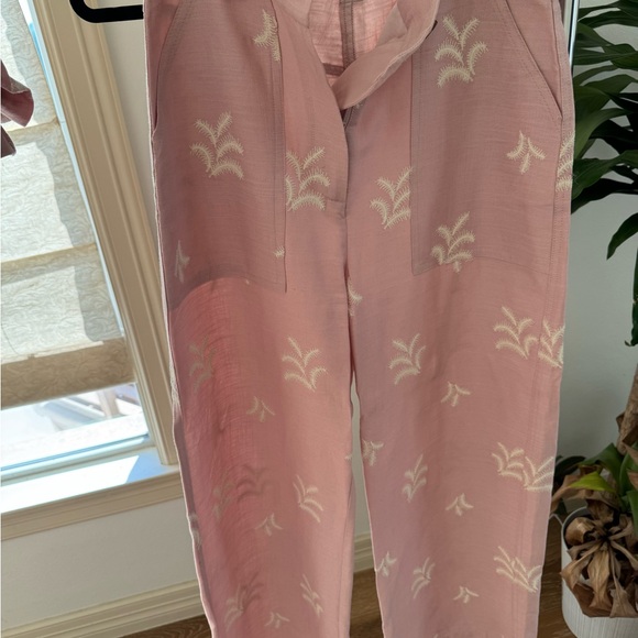 Pink Ruffled Top and Pants Set - Picture 7 of 9